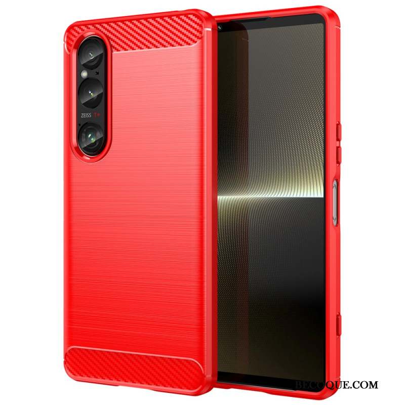 Coque Sony Xperia 1 VI Fibre Carbone Brossée