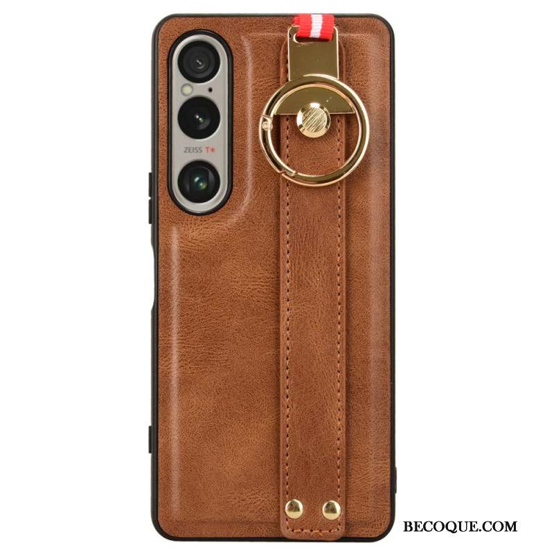 Coque Sony Xperia 1 VI Sangle et Anneau