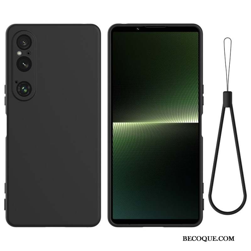 Coque Sony Xperia 1 VI Silicone à Lanière