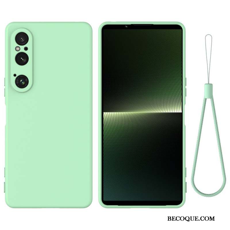 Coque Sony Xperia 1 VI Silicone à Lanière