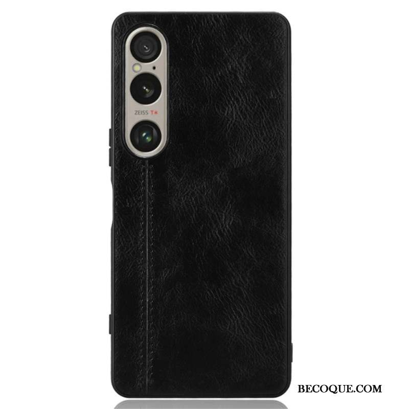 Coque Sony Xperia 1 VI Simili Cuir