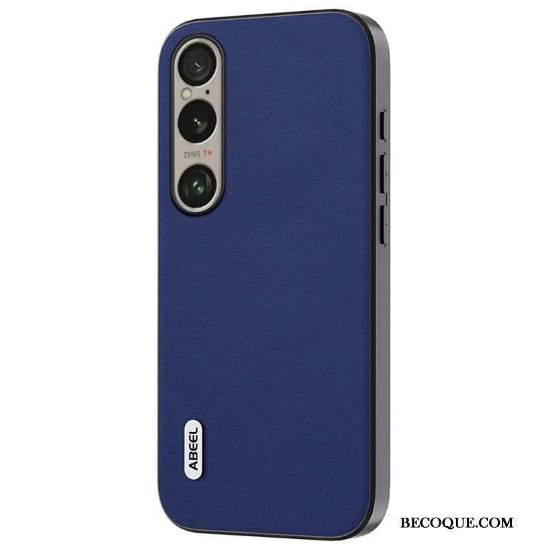 Coque Sony Xperia 1 VI Simili Cuir ABEEL