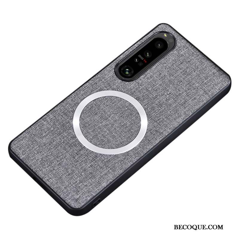 Coque Sony Xperia 1 VI Tissu Compatible MagSafe