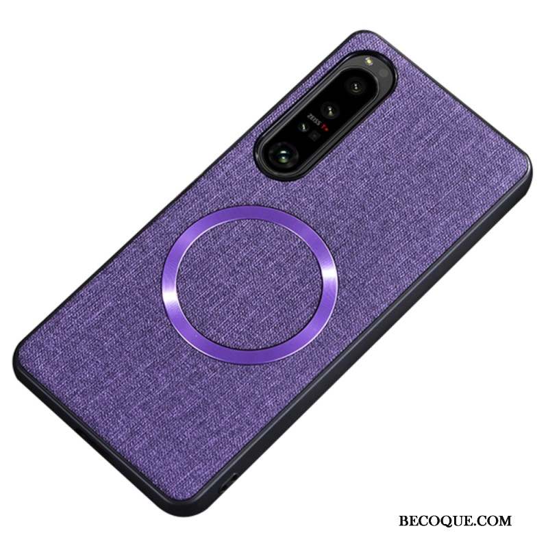 Coque Sony Xperia 1 VI Tissu Compatible MagSafe