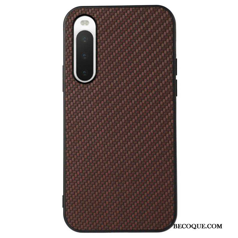 Coque Sony Xperia 10 IV Fibre Carbone