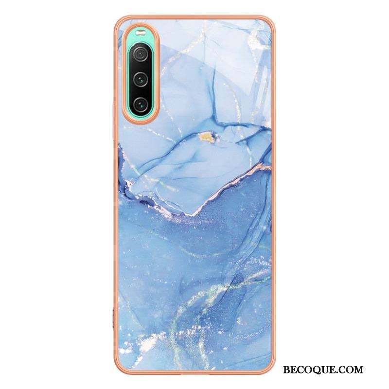 Coque Sony Xperia 10 IV Marbre