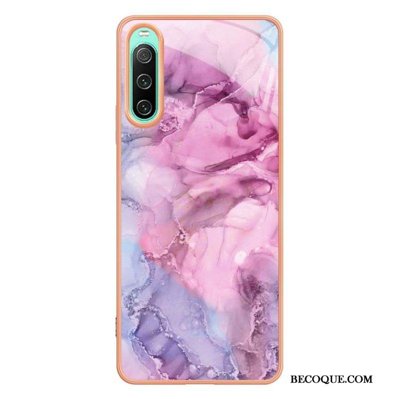 Coque Sony Xperia 10 IV Marbre