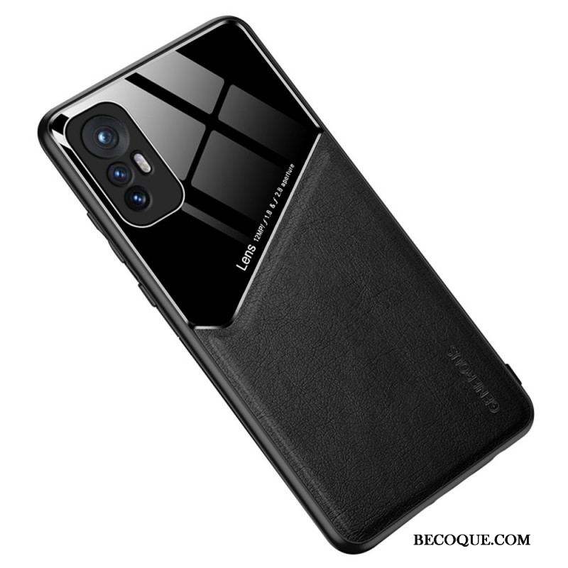 Coque  Xiaomi 12 / 12X  Effet Cuir Magnétique