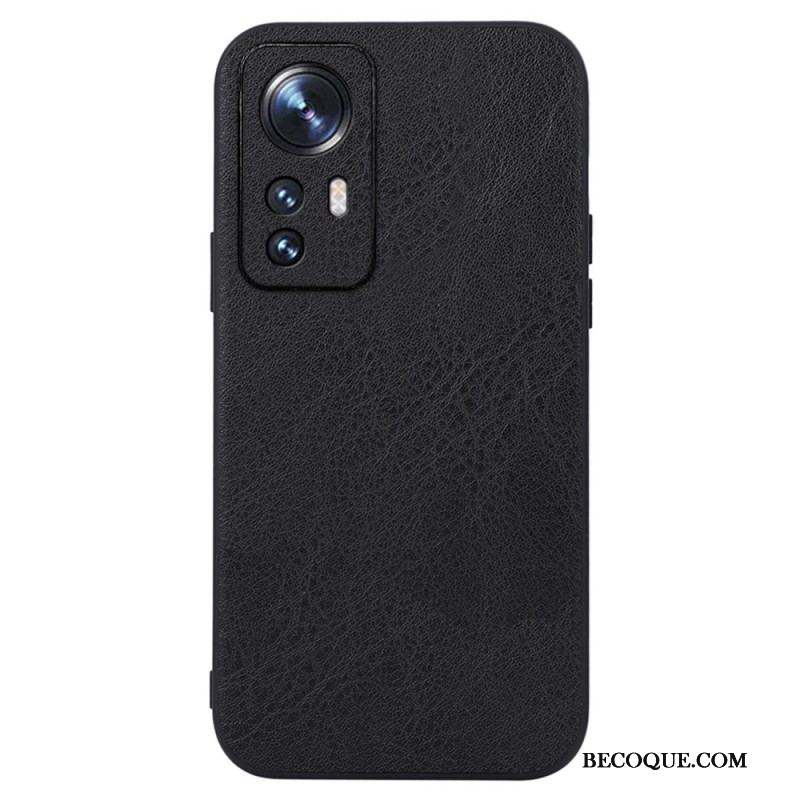 Coque Xiaomi 12 / 12X Effet Cuir Élégance