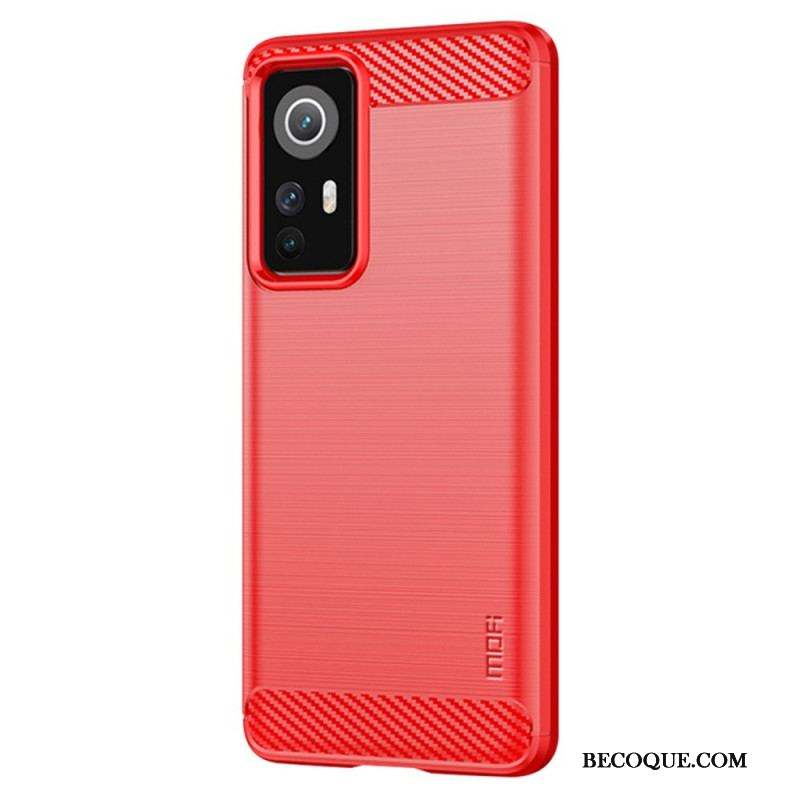 Coque  Xiaomi 12 / 12X  Fibre Carbone Brossée MOFI