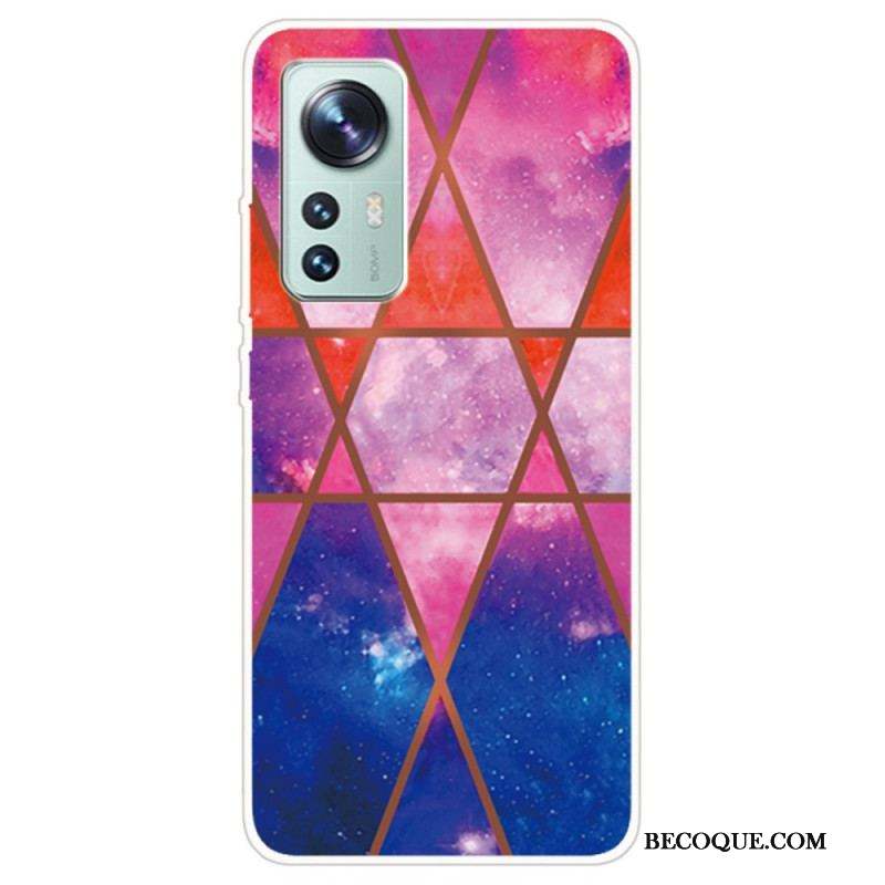 Coque  Xiaomi 12 / 12X  Marbre Géométrique Décliné