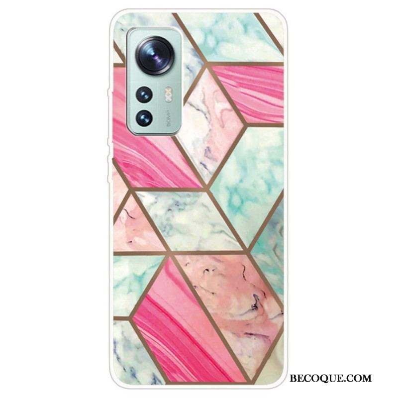 Coque  Xiaomi 12 / 12X  Marbre Géométrique Variable