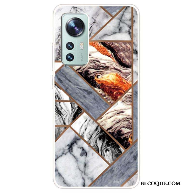 Coque  Xiaomi 12 / 12X  Marbre Géométrique Variable