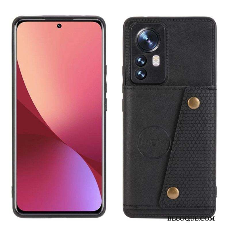 Coque Xiaomi 12 / 12X Porte-Cartes Support