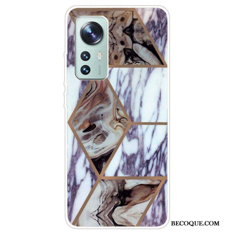 Coque  Xiaomi 12 / 12X  Silicone Marbre Design