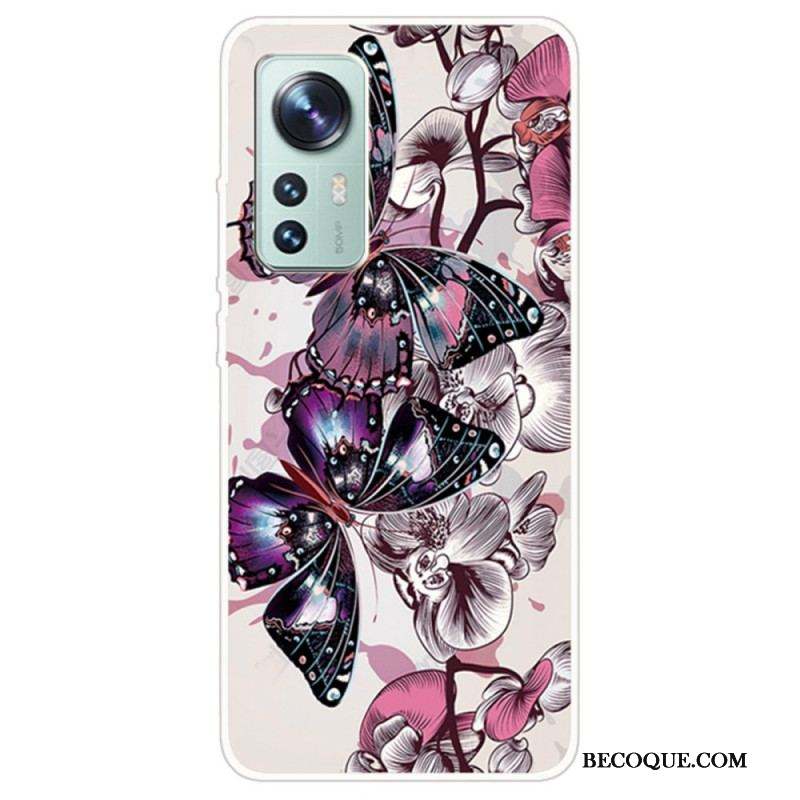 Coque  Xiaomi 12 / 12X  Variation Papillons