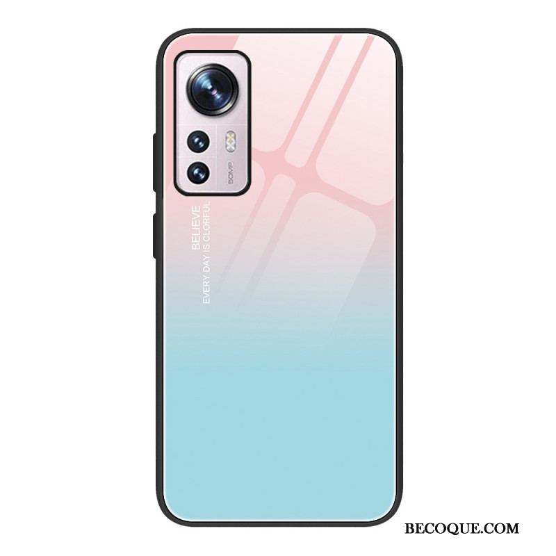 Coque Xiaomi 12 / 12X Verre Trempé Gradient