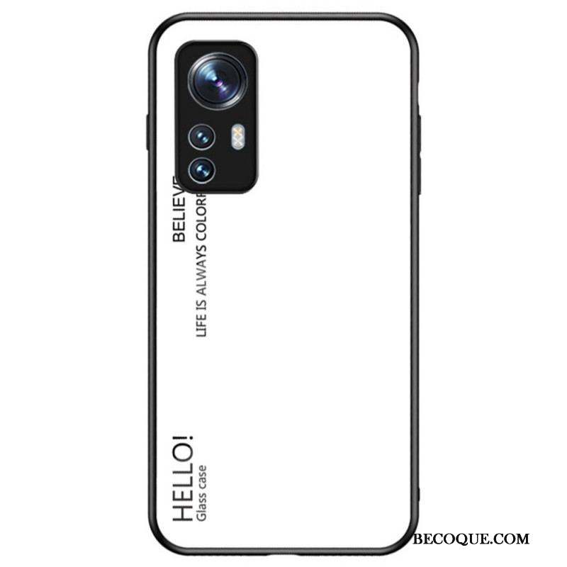 Coque  Xiaomi 12 / 12X Verre Trempé Hello