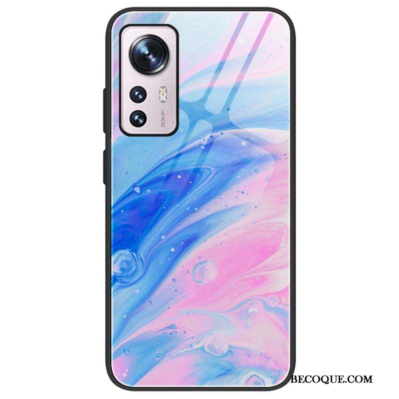 Coque Xiaomi 12 / 12X Verre Trempé Marble Colors