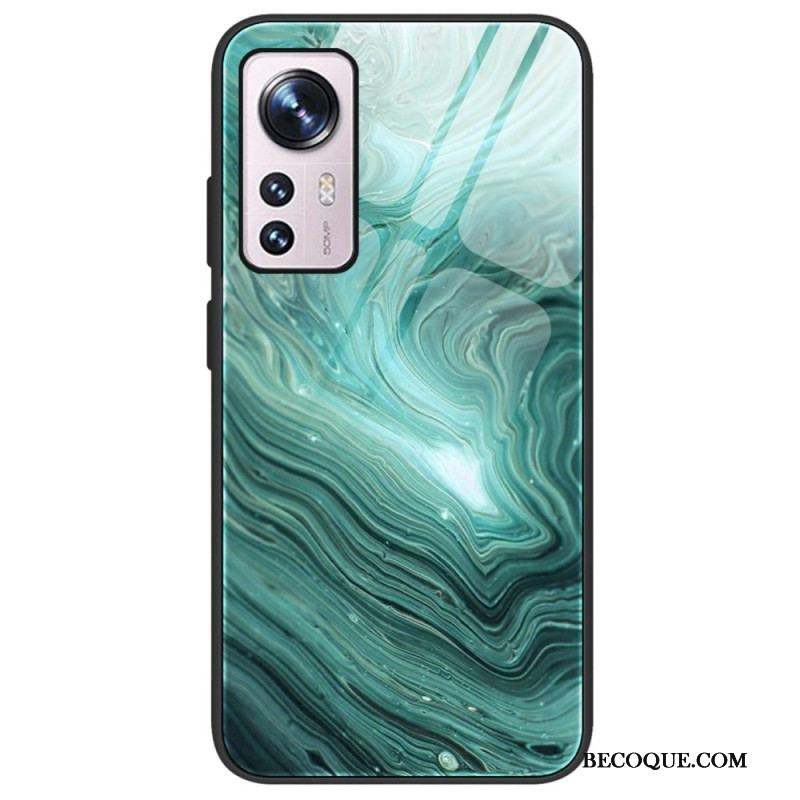 Coque Xiaomi 12 / 12X Verre Trempé Marble Colors