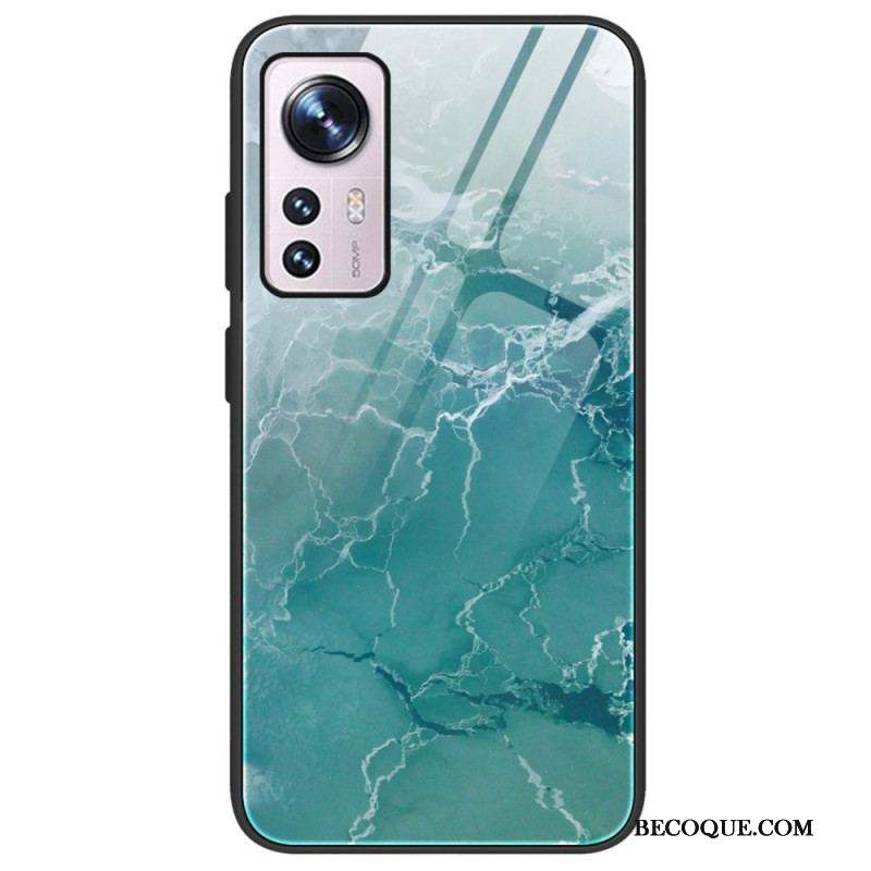 Coque Xiaomi 12 / 12X Verre Trempé Marble Colors