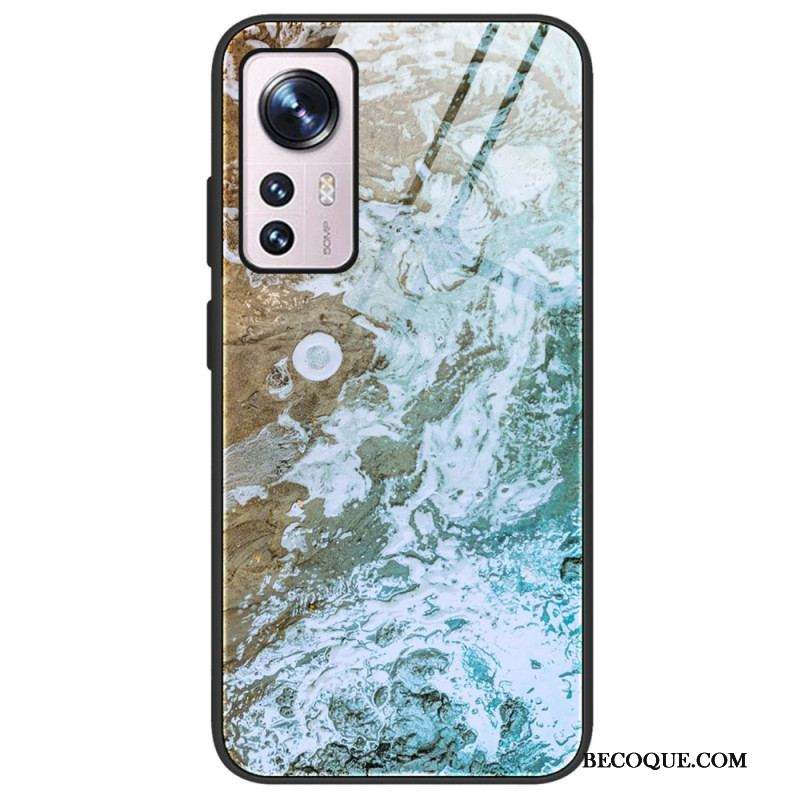 Coque Xiaomi 12 / 12X Verre Trempé Marble Colors