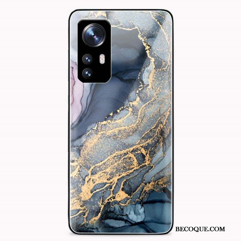 Coque  Xiaomi 12 / 12X  Verre Trempé Marbre Aquarelle