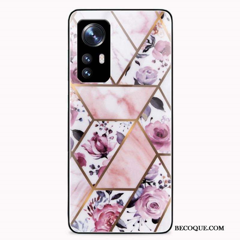 Coque  Xiaomi 12 / 12X  Verre Trempé Marbre Géométrie