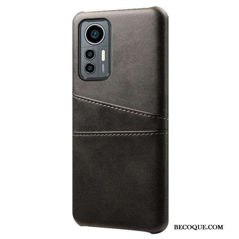 Coque Xiaomi 12 Lite Effet Cuir Porte-Cartes