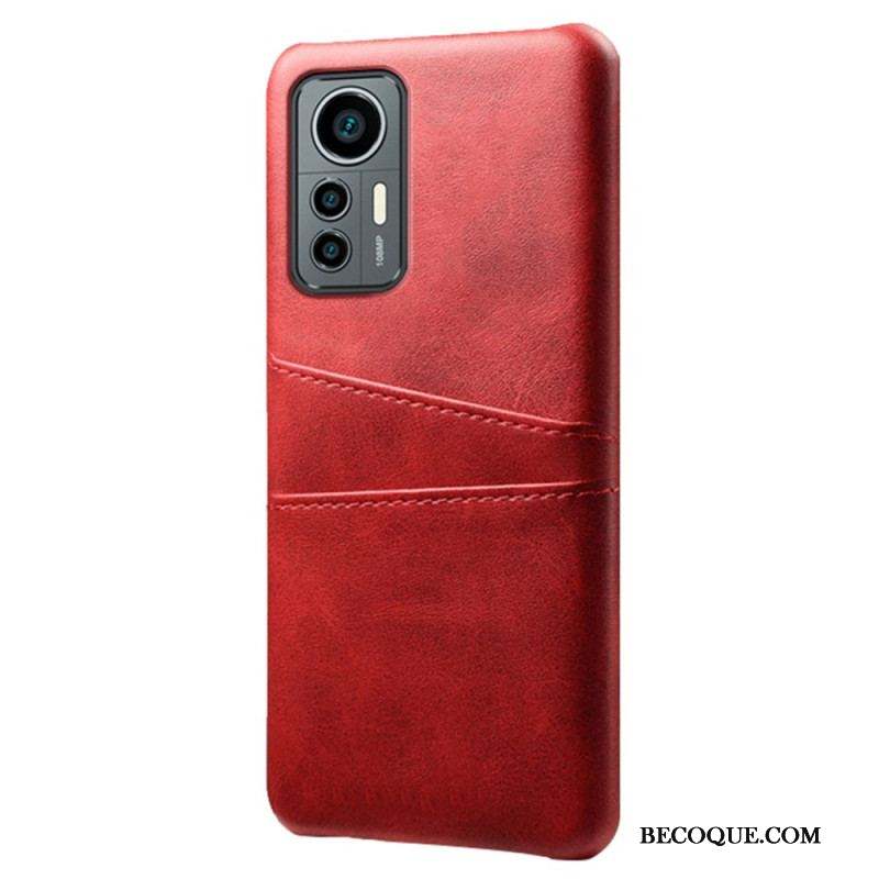 Coque Xiaomi 12 Lite Effet Cuir Porte-Cartes