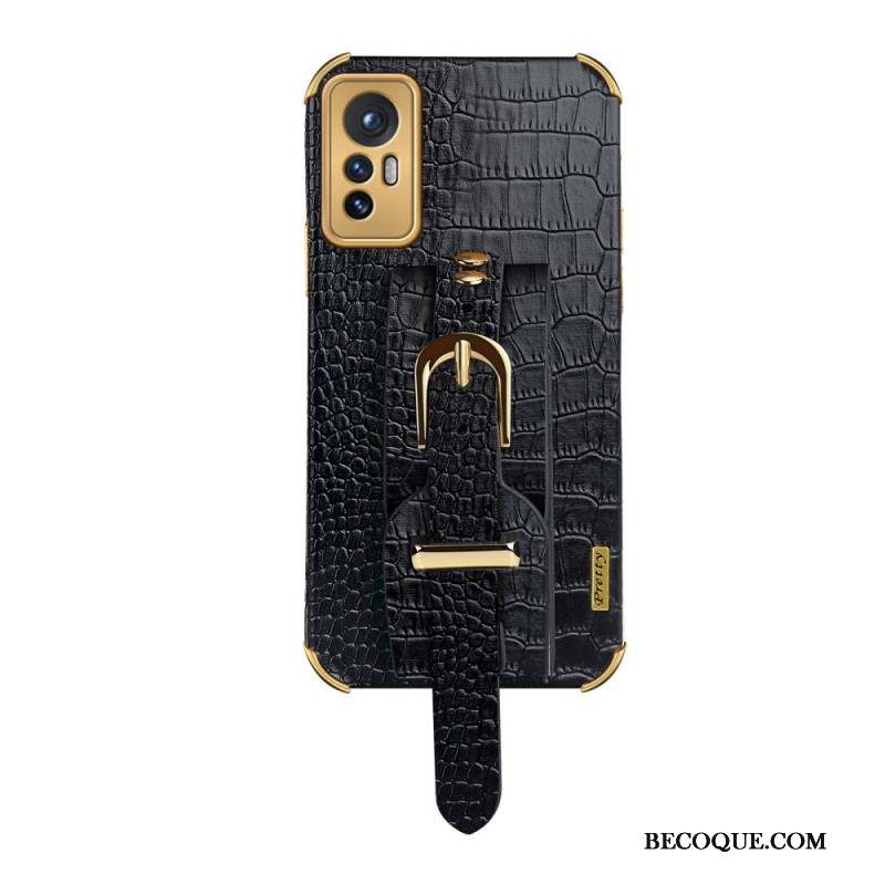 Coque Xiaomi 12 Pro Croco Bracelet