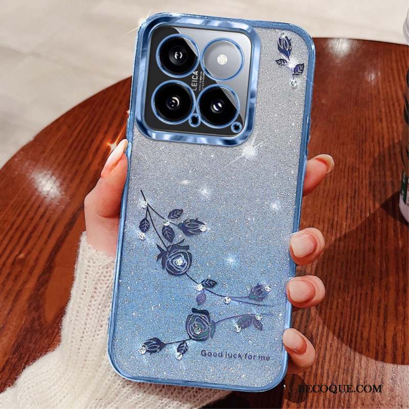 Coque Xiaomi 14 Motif Paillettes KADEM