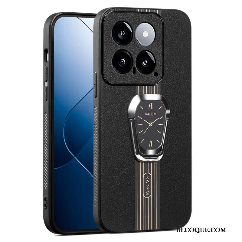 Coque Xiaomi 14 Motif de Montre avec Support KADEM