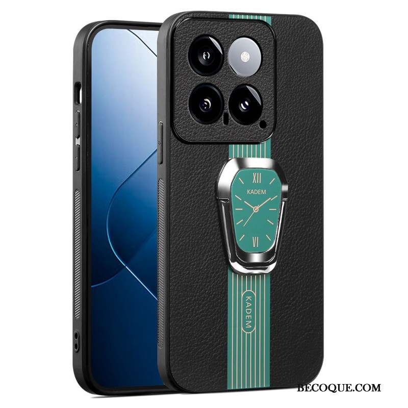 Coque Xiaomi 14 Motif de Montre avec Support KADEM