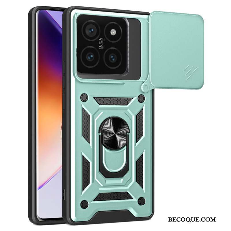 Coque Xiaomi 14T Pro Rabat Coulissant pour Caméra