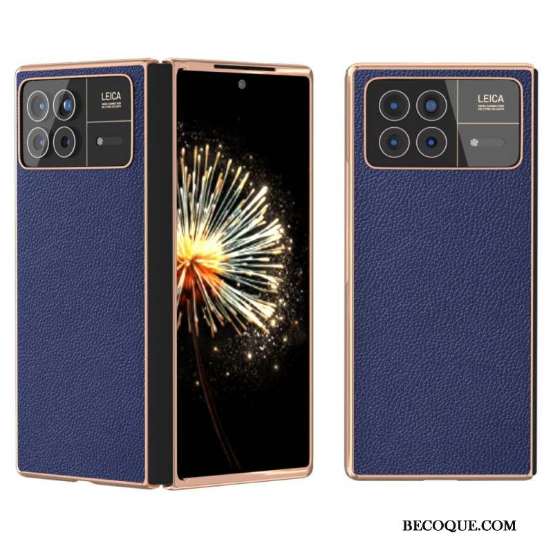 Coque Xiaomi Mix Fold 3 Effet Cuir