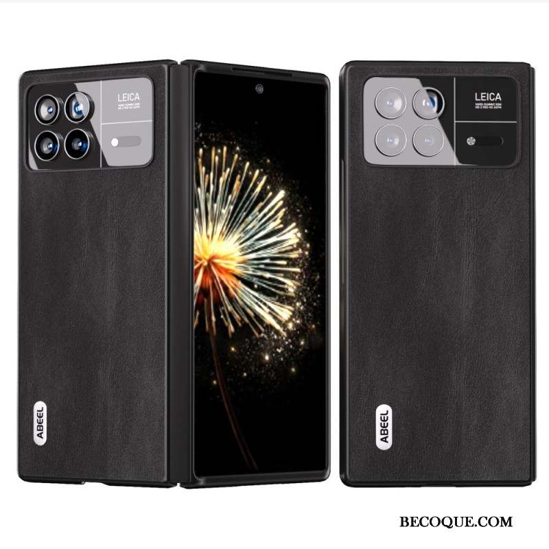 Coque Xiaomi Mix Fold 3 Effet Cuir ABEEL