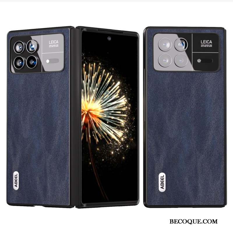 Coque Xiaomi Mix Fold 3 Effet Cuir ABEEL