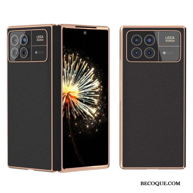 Coque Xiaomi Mix Fold 3 Simili Cuir