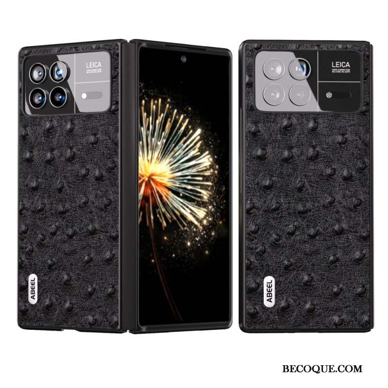 Coque Xiaomi Mix Fold 3 Texture Autruche ABEEL