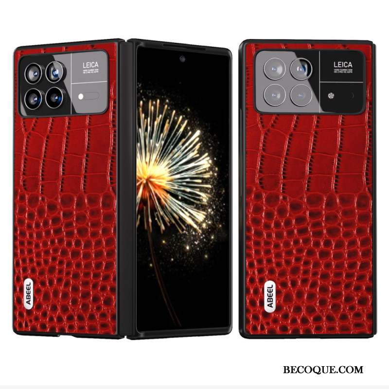 Coque Xiaomi Mix Fold 3 Texture Crocodile ABEEL