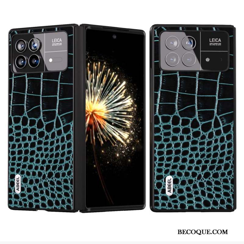 Coque Xiaomi Mix Fold 3 Texture Crocodile ABEEL