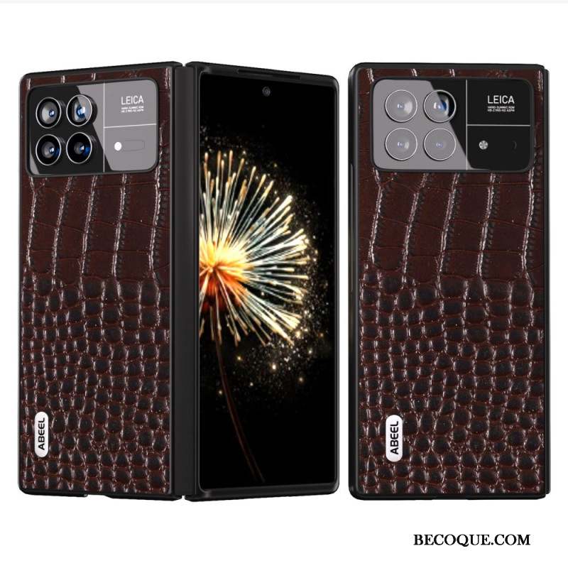 Coque Xiaomi Mix Fold 3 Texture Crocodile ABEEL