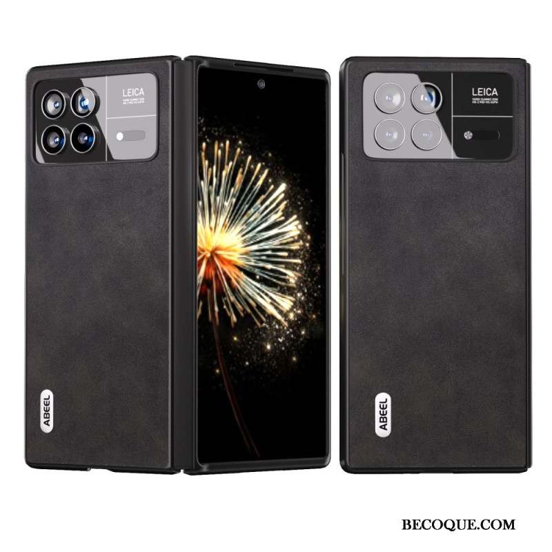 Coque Xiaomi Mix Fold 3 Texture Cuir ABEEL