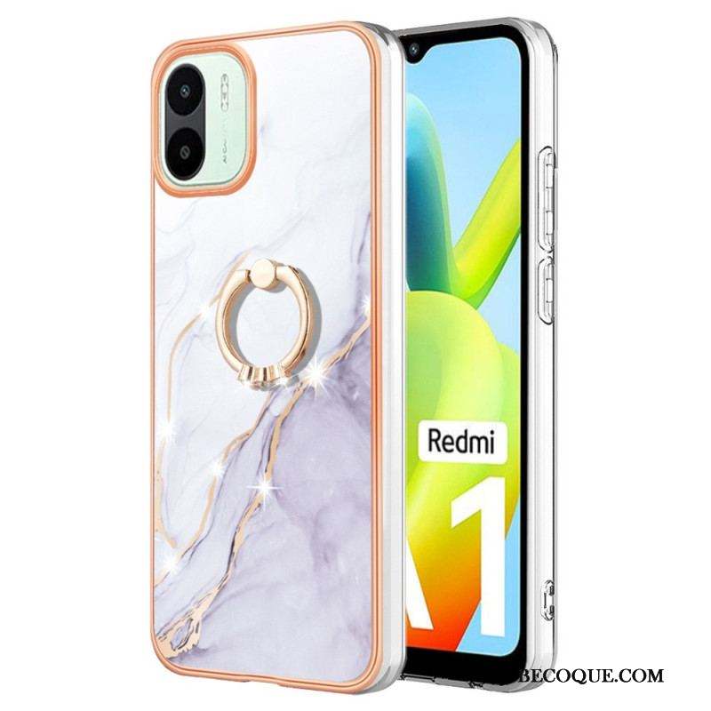 Coque Xiaomi Redmi A1 Marbre avec Anneau-Support