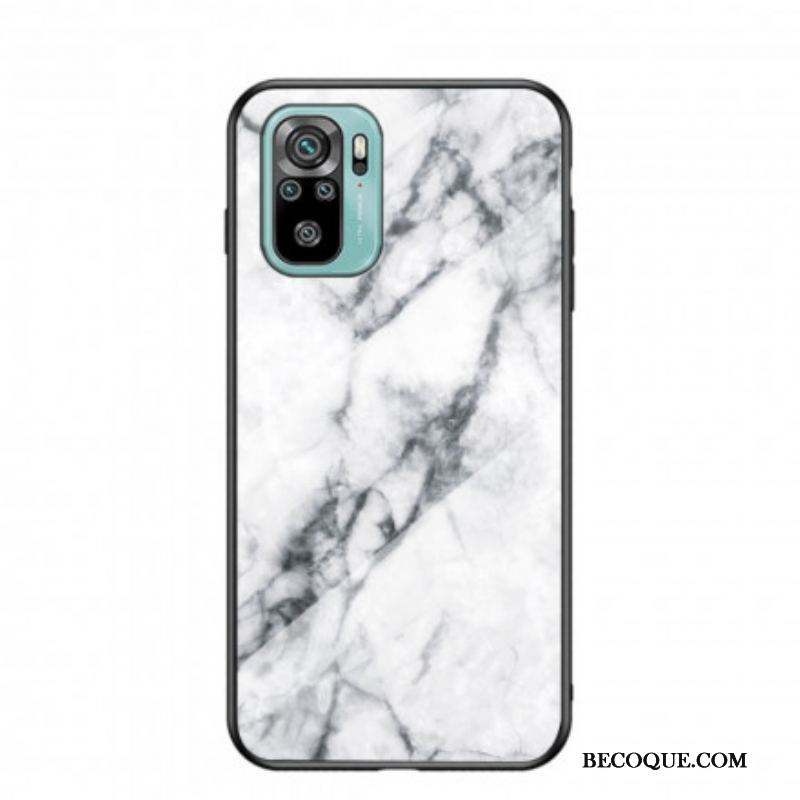 Coque Xiaomi Redmi Note 10/10S/Poco M5s Verre Trempé Marble Colors