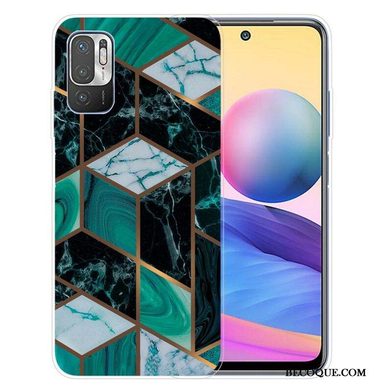 Coque Xiaomi Redmi Note 10 5G / Poco M3 Pro 5G Marbre Géométrique