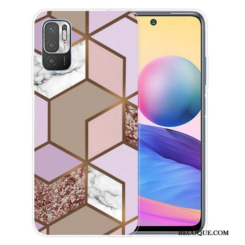 Coque Xiaomi Redmi Note 10 5G / Poco M3 Pro 5G Marbre Géométrique