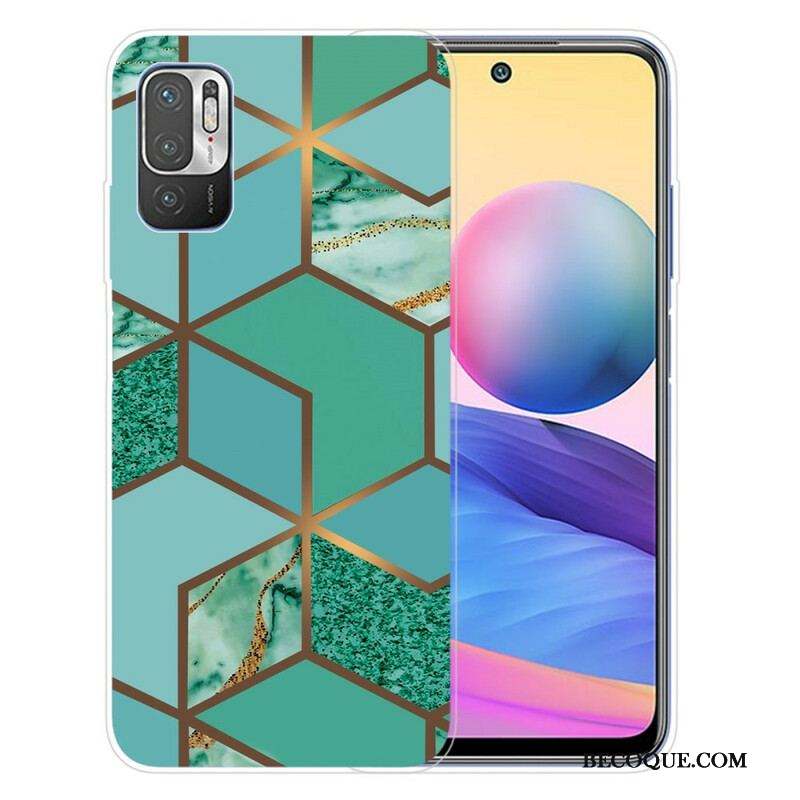 Coque Xiaomi Redmi Note 10 5G / Poco M3 Pro 5G Marbre Géométrique