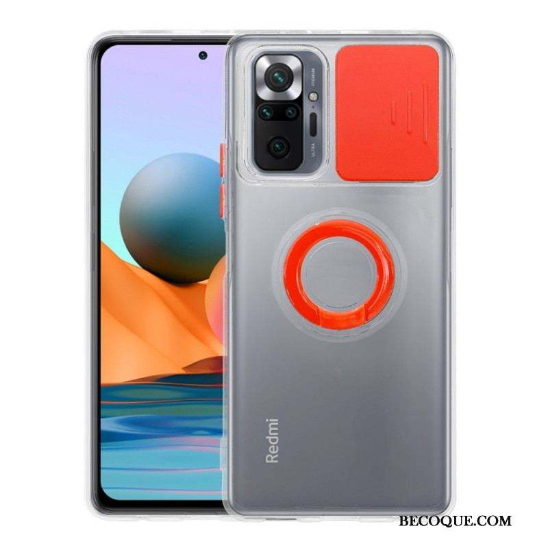 Coque Xiaomi Redmi Note 10 Pro Protège Appareil Photo avec Support